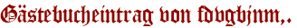 Gästebucheintrag von fdvgbjnm,.