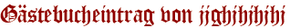 Gästebucheintrag von jjghjhjhjhj