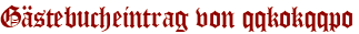 Gästebucheintrag von qqkokqqpo