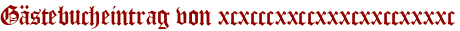 Gästebucheintrag von xcxcccxxccxxxcxxccxxxxc